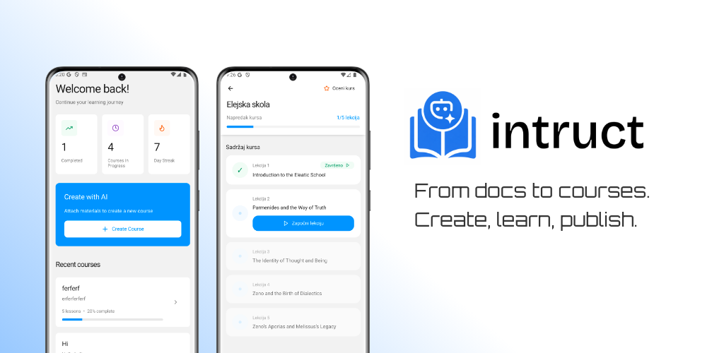 Intruct product preview